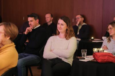 Spotkanie z cyklu W PUNKT z Jakubem Rusinem-Anderskim w saloniku artystycznym RCK RDK