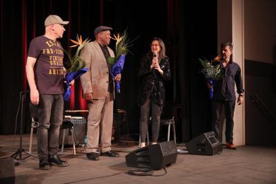 Keith Dunn, Grzegorz Kapołka, Łukasz Gorczyca. Koncert z cyklu "Bluesowe spotkania z RCK".