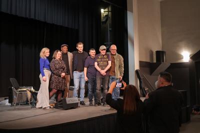 Keith Dunn, Grzegorz Kapołka, Łukasz Gorczyca. Koncert z cyklu "Bluesowe spotkania z RCK".