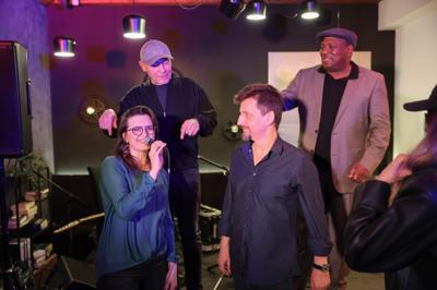 Keith Dunn, Grzegorz Kapołka, Łukasz Gorczyca. Koncert z cyklu "Bluesowe spotkania z RCK".
