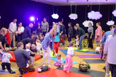 Koncert z cyklu "Maluchy w Krainie Dźwięku" zatytułowany WARZYWNE HISTORIE