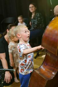 Koncert z cyklu "Maluchy w Krainie Dźwięku" zatytułowany WARZYWNE HISTORIE