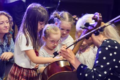 Koncert z cyklu "Maluchy w Krainie Dźwięku" zatytułowany WARZYWNE HISTORIE