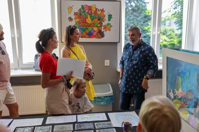 Wystawa Grupy Plastycznej PASTELE w Domu Kultury „Strzecha” na podsumowanie roku artystycznego 2024/2025