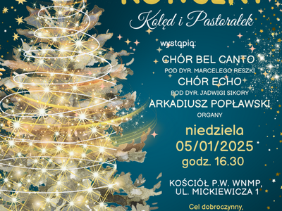Koncert Kolęd i Pastorałek