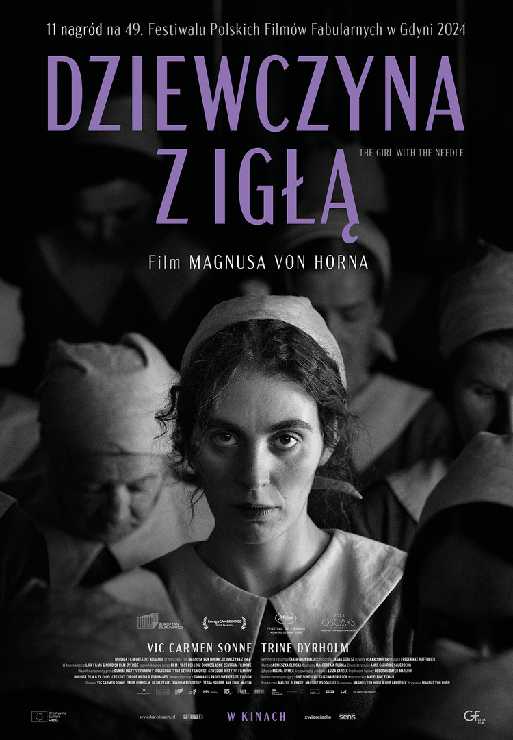 Dziewczyna z igłą - plakat
