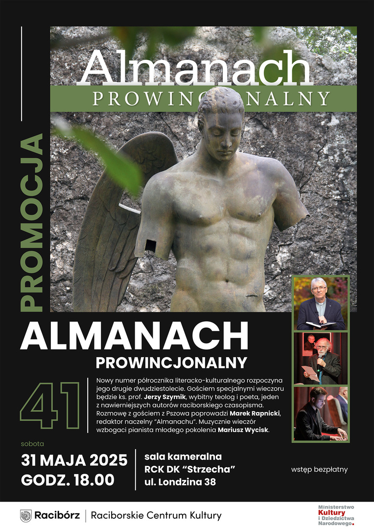 Plakat promujący 41. Almanach Prowincjonalny