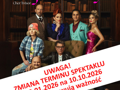 Plakat do spektaklu "Najdroższy"