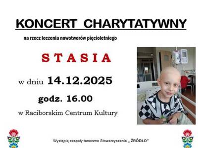 Koncert Charytatywny nz rzecz leczenia STASIA