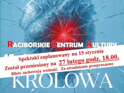 ZMIANA TERMINU - KRÓLOWA ŚNIEGU