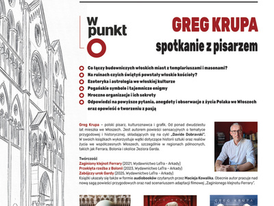 W PUNKT: GREG KRUPA. Zbrodnia w cieniu sztuki