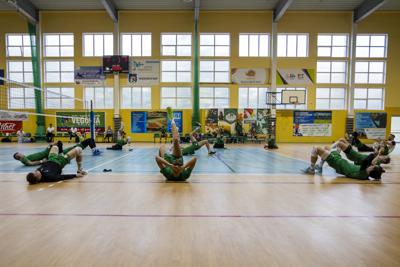 Mecz towarzyski siatkówki Indykpol AZS Olsztyn - MKS Ślepsk Malow Suwałki