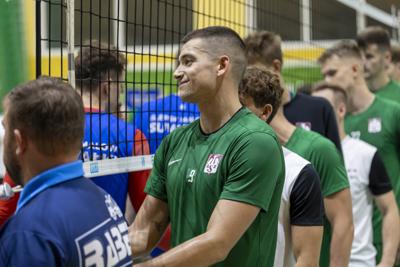 Mecz towarzyski siatkówki Indykpol AZS Olsztyn - MKS Ślepsk Malow Suwałki