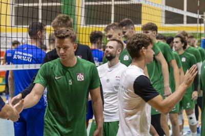 Mecz towarzyski siatkówki Indykpol AZS Olsztyn - MKS Ślepsk Malow Suwałki