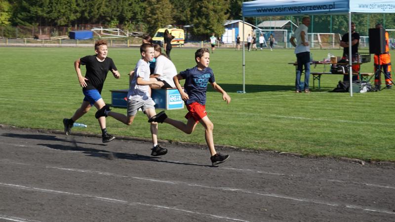 Zawody lekkoatletyczne szkół podstawowych Gminy Węgorzewo