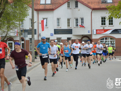 Półmaraton Węgorza, biegacze
