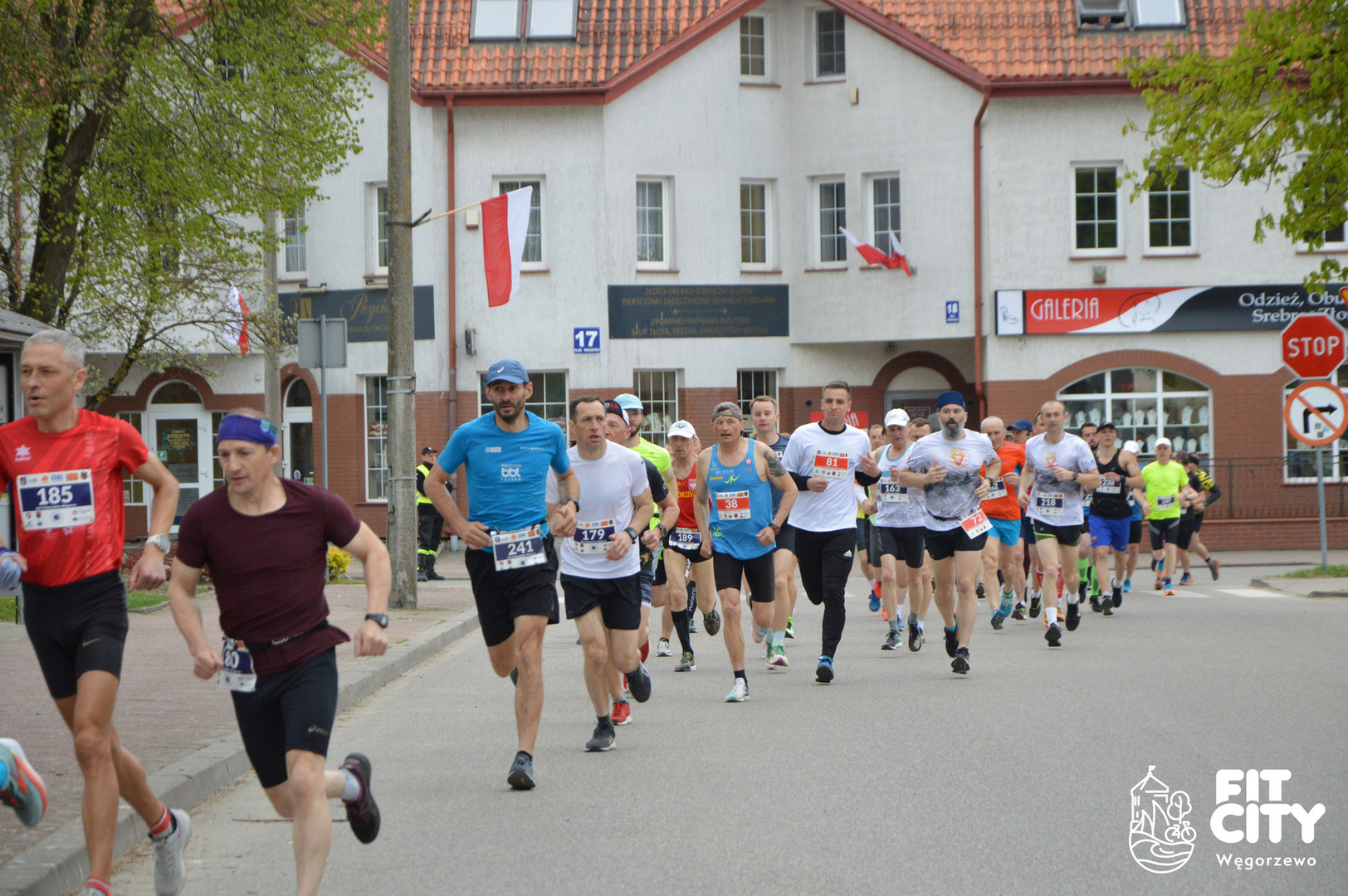 Półmaraton Węgorza, biegacze