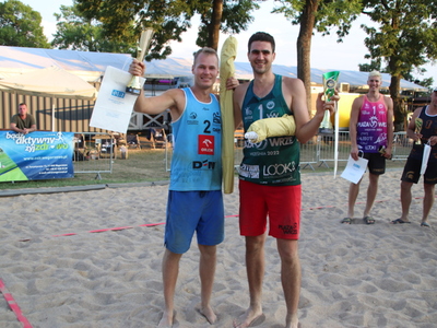 Mistrzowie Węgorzewa w siatkówce plażowej
