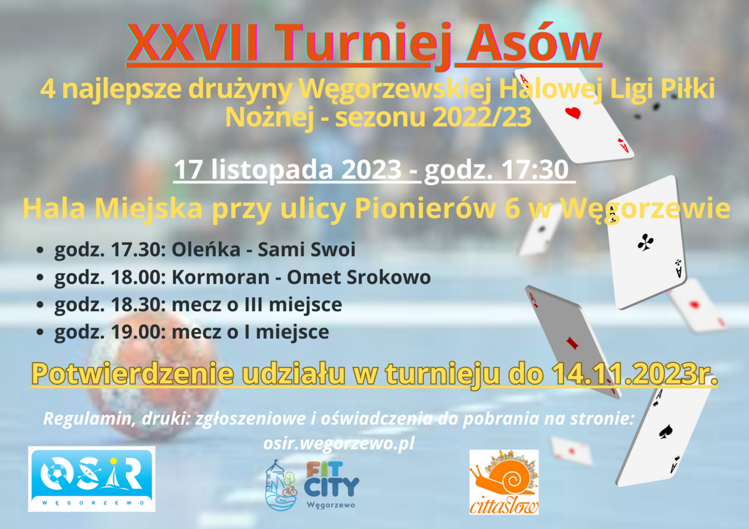 Plakat Turnieju Asów