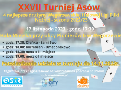 Plakat Turnieju Asów