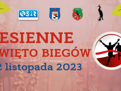 Baner Jesiennego Święta Biegów 2023