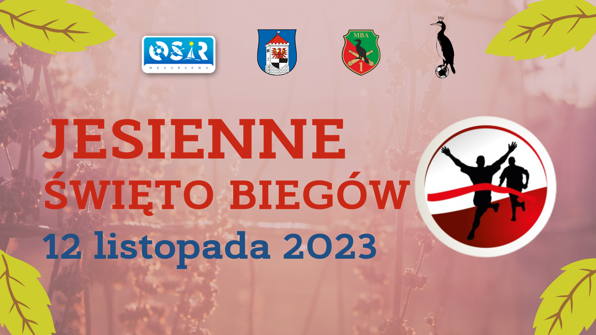 Baner Jesiennego Święta Biegów 2023