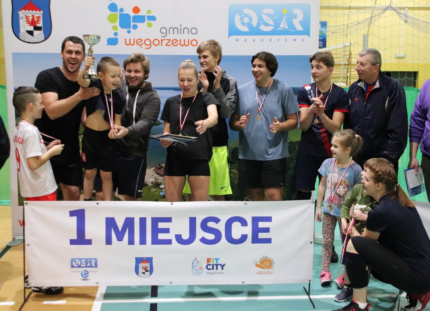 1 miejsce Czwartkowicze Węgorzewo