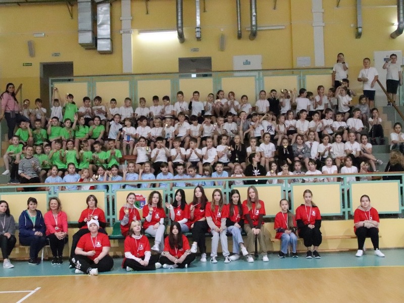 Uczestnicy igrzysk klas trzecich