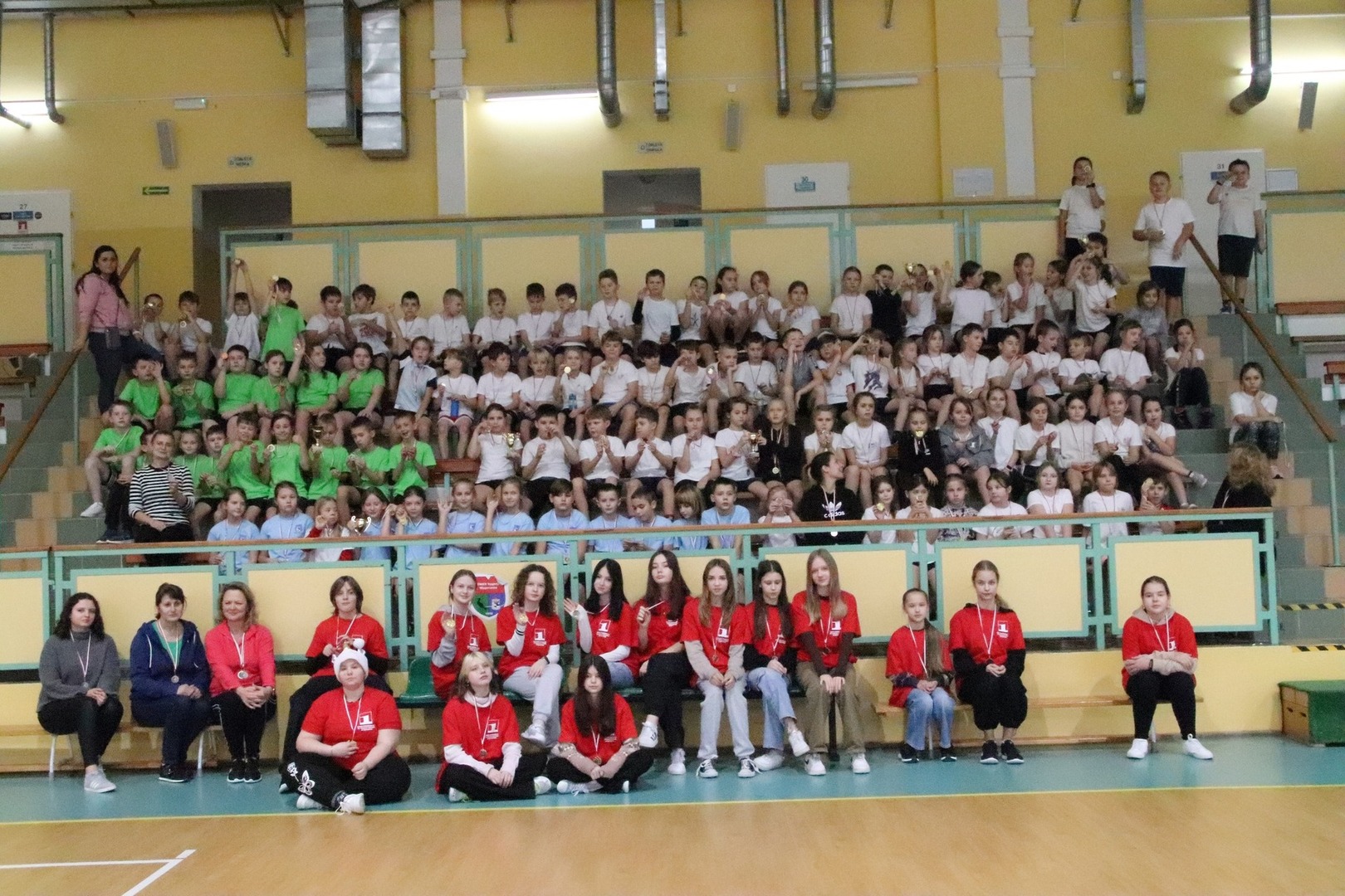 Uczestnicy igrzysk klas trzecich