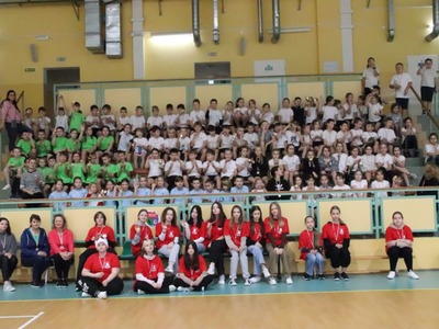Uczestnicy igrzysk klas trzecich