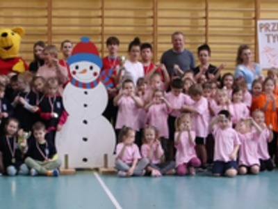 Uczestnicy XIV Zimowej Przedszkolady