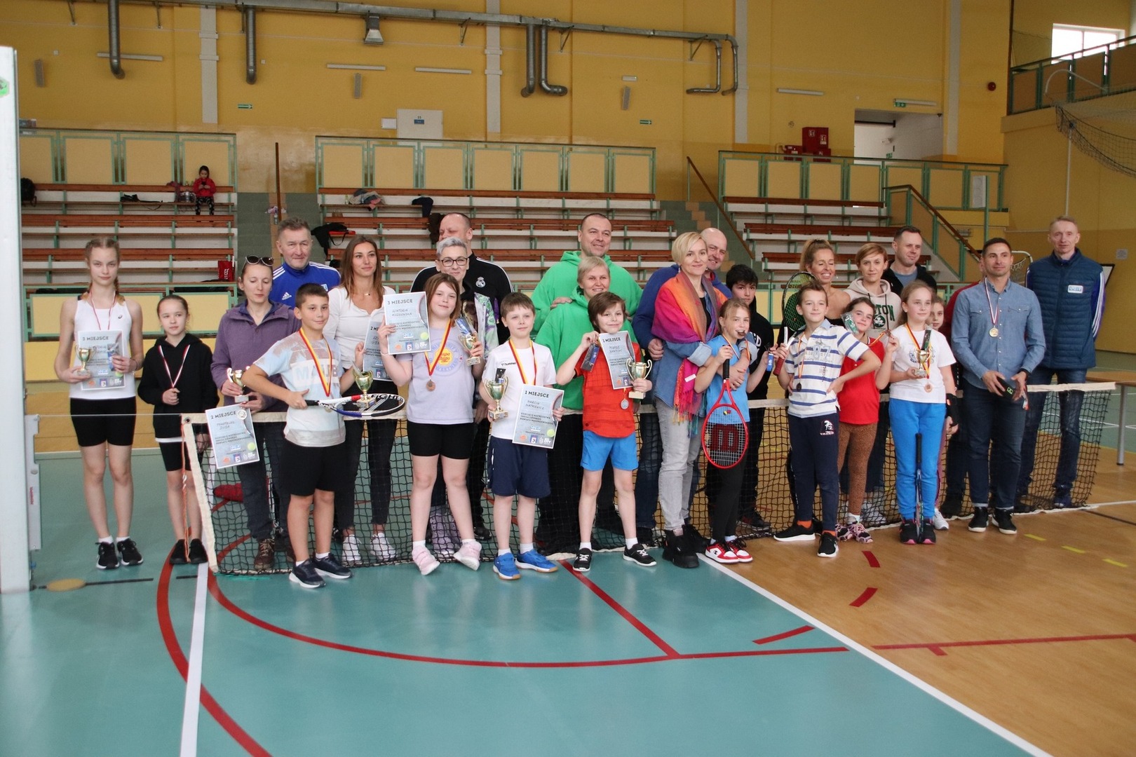 Tenis dziecięcy - wszyscy uczestnicy 2024