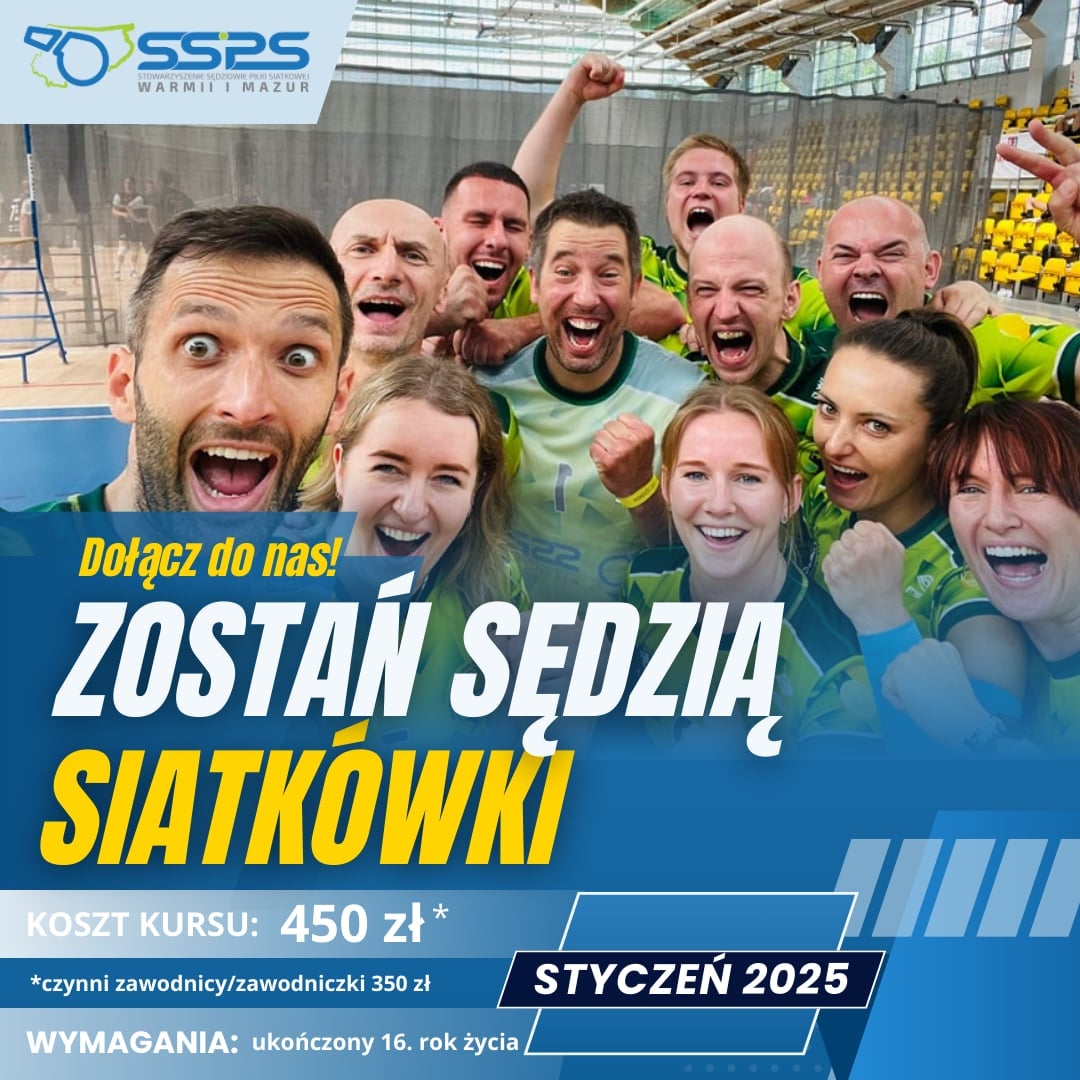 Kurs sędziego siatkówki halowej