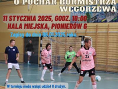 Plakat  Halowy Turniej Piłki Nożnej Oldboja 40+