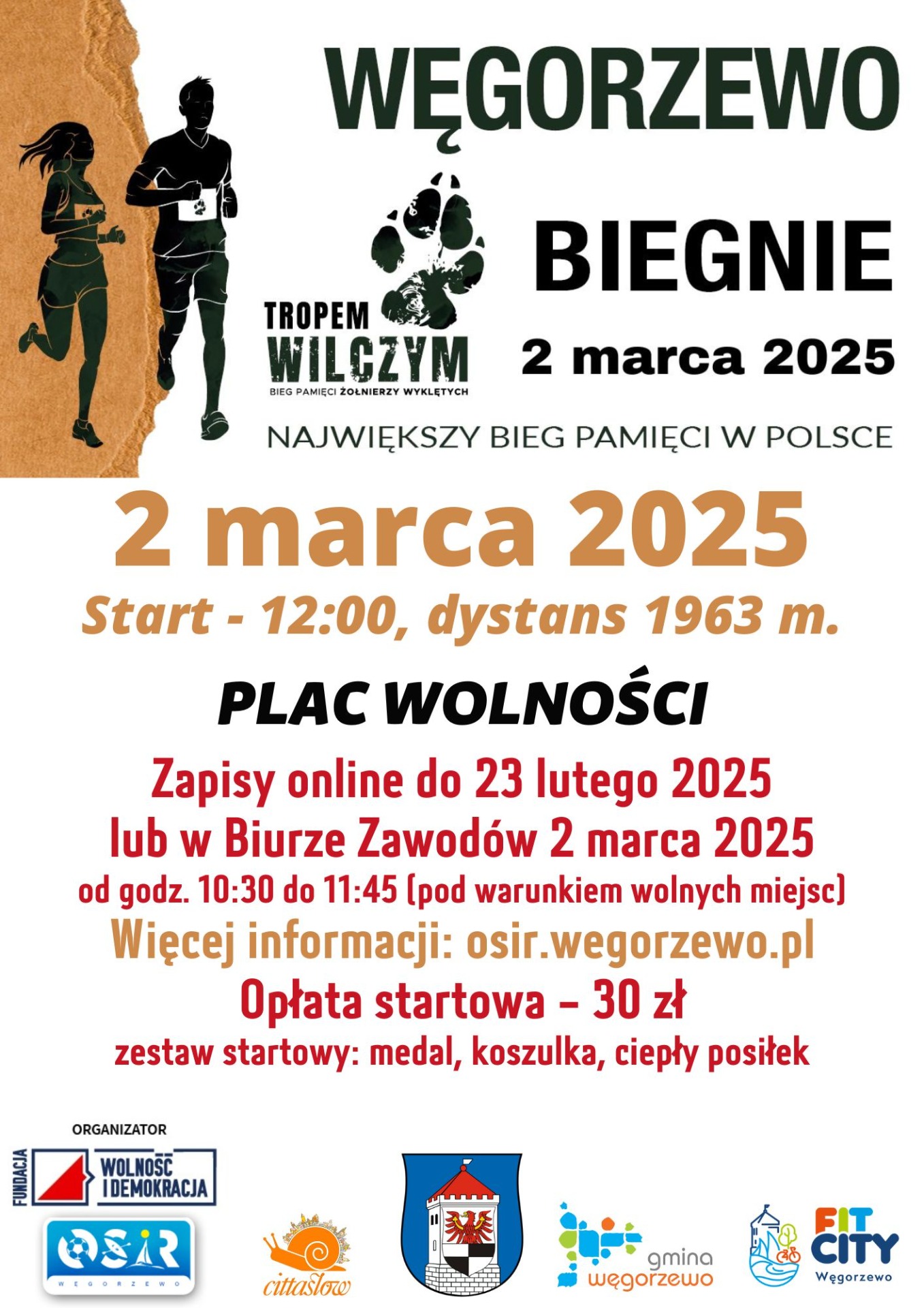 Plakat Tropem Wilczym 2025
