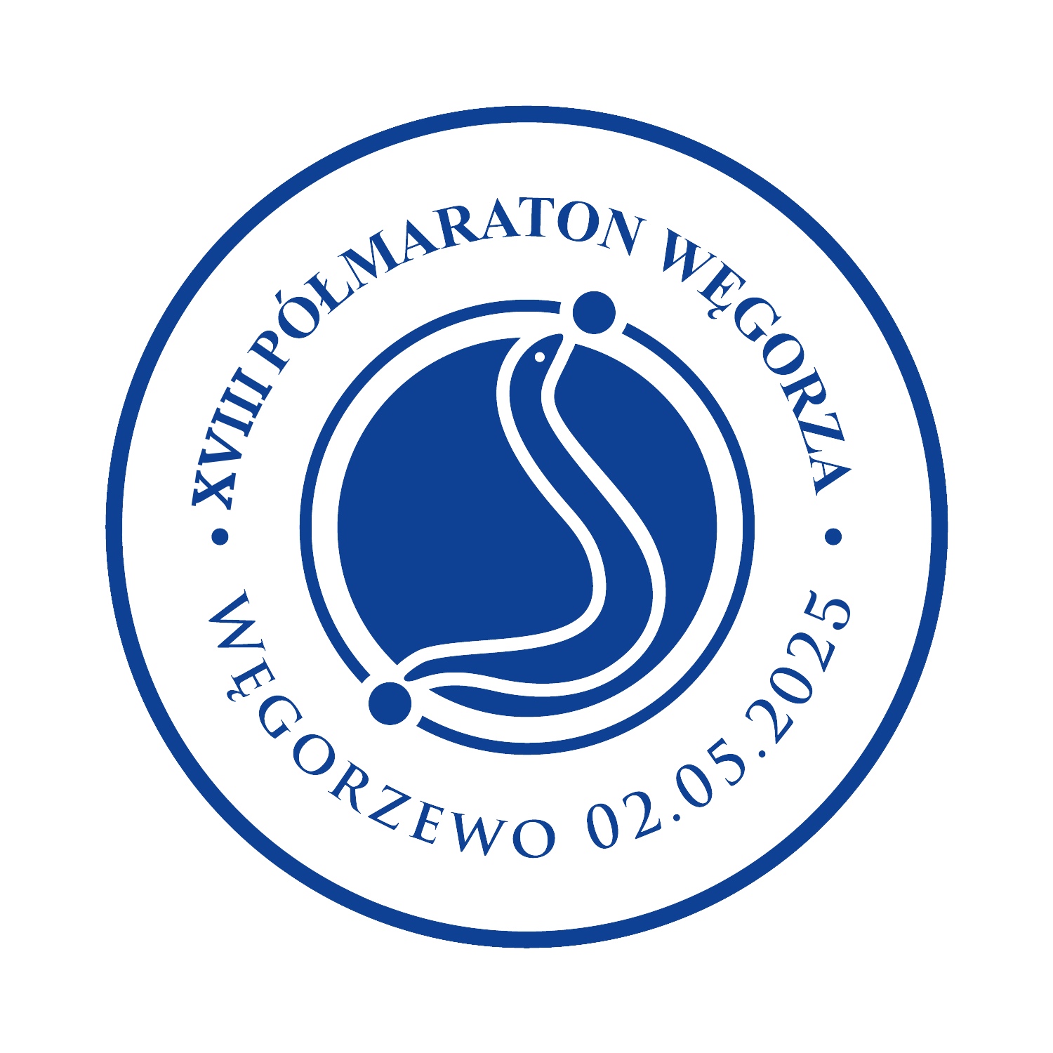 Logo Półmaratonu Węgorza