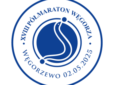 Logo Półmaratonu Węgorza