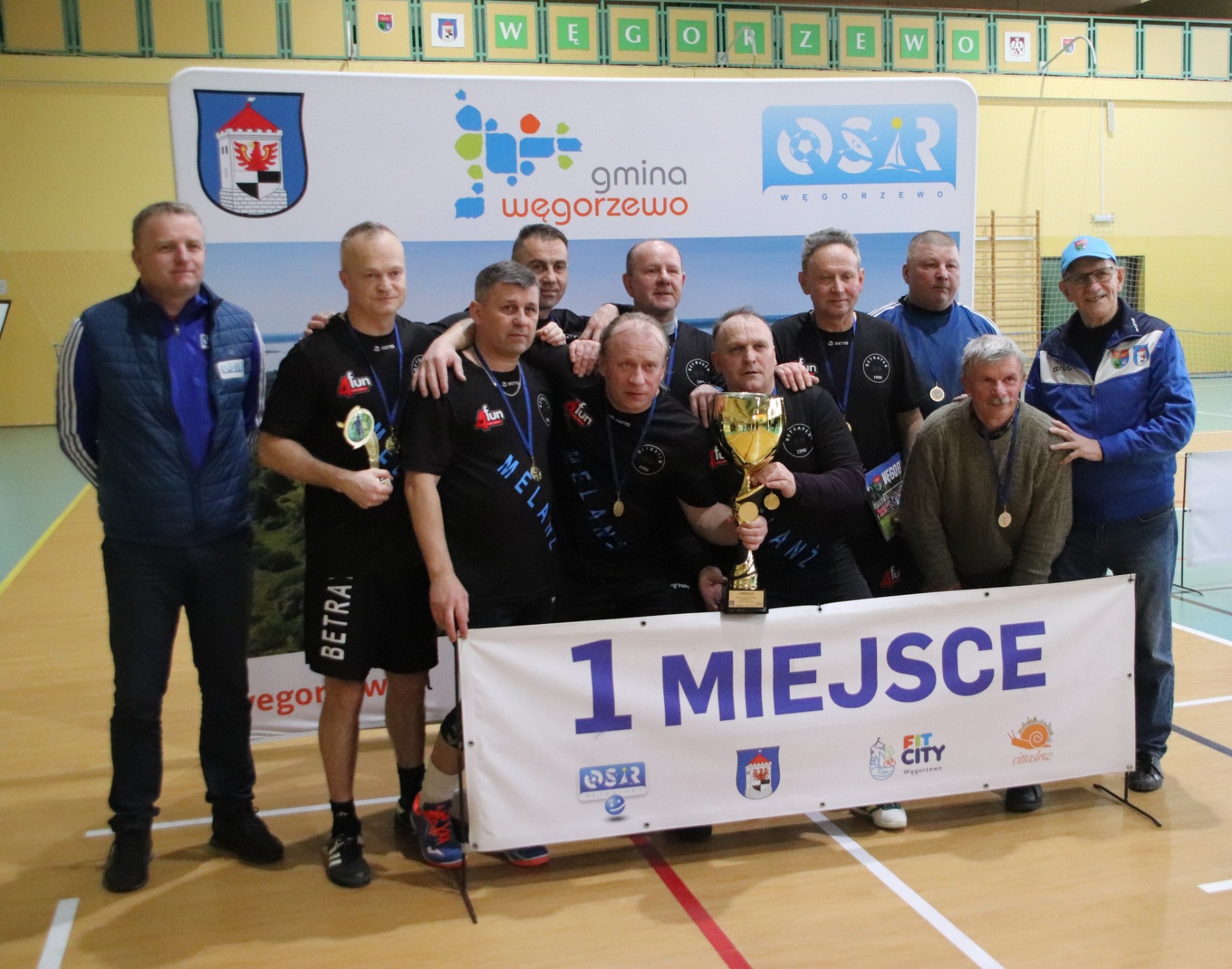 Zwycięzcy turnieju oldbojów 50+ Betrayer Kętrzyn