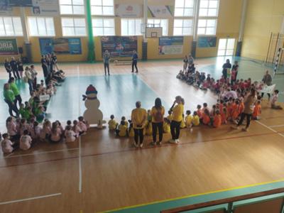 Uczestnicy Zimowej Przedszkolady