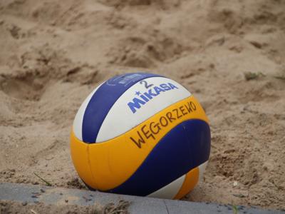 piłka siatkówki plażowej