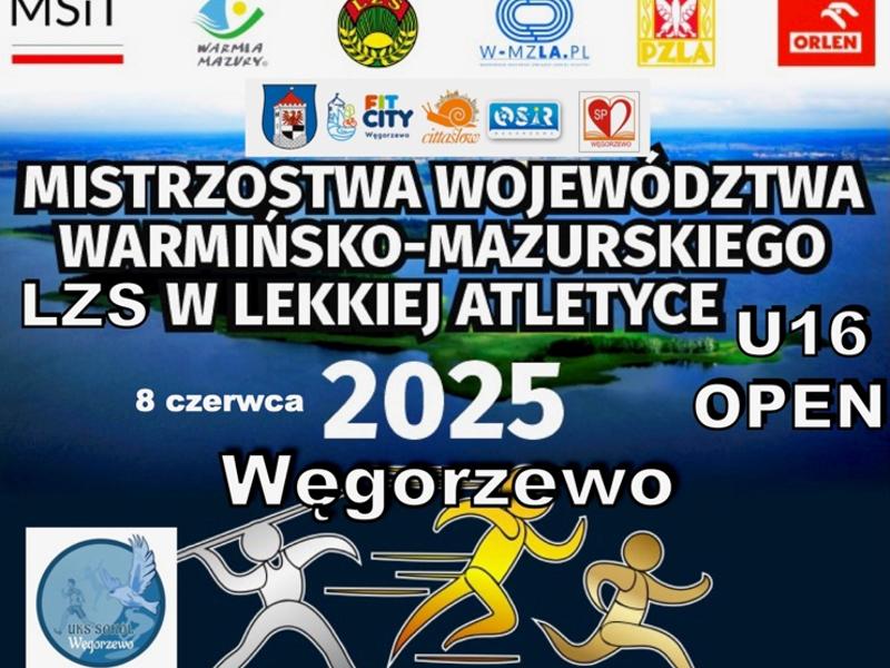 Plakat Mistrzostw Województwa w LA