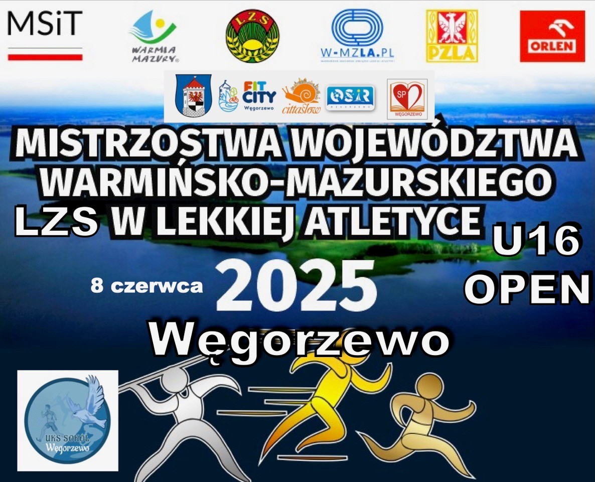 Plakat Mistrzostw Województwa w LA
