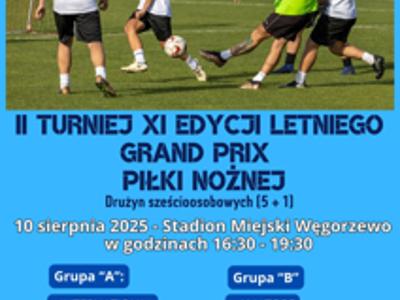 Plakat turnieju piłki nożnej
