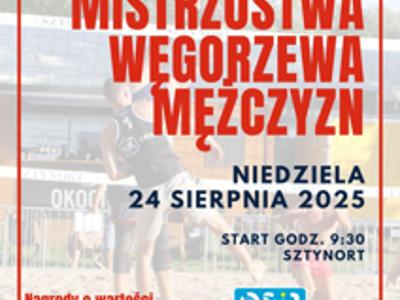 Plakat turnieju siatkówki plażowej