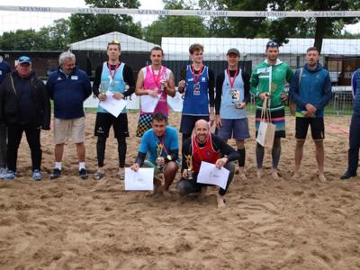 Najlepsze pary w turnieju siatkówki plażowej mężczyzn - Sztynort 24-08-2025