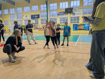 uczestnicy festynu lekkoatletycznego