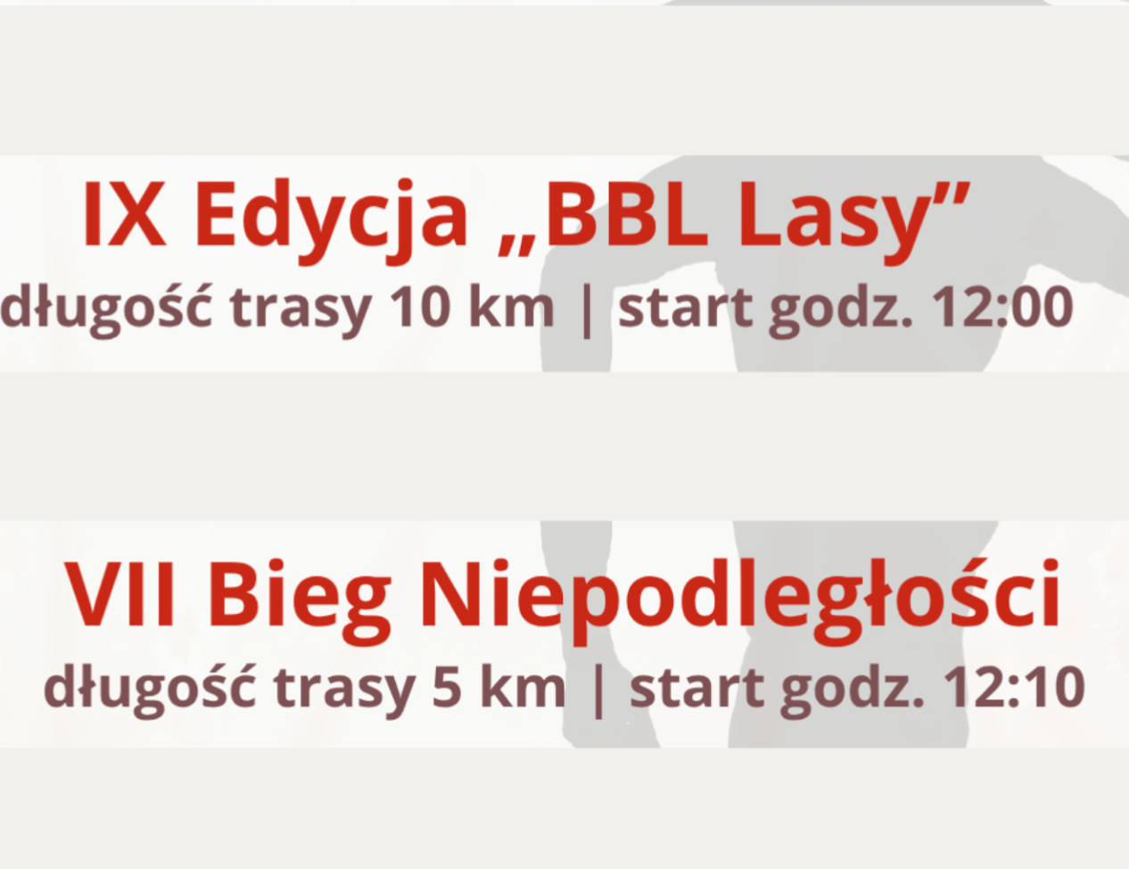 Baner biegów JŚB 2025