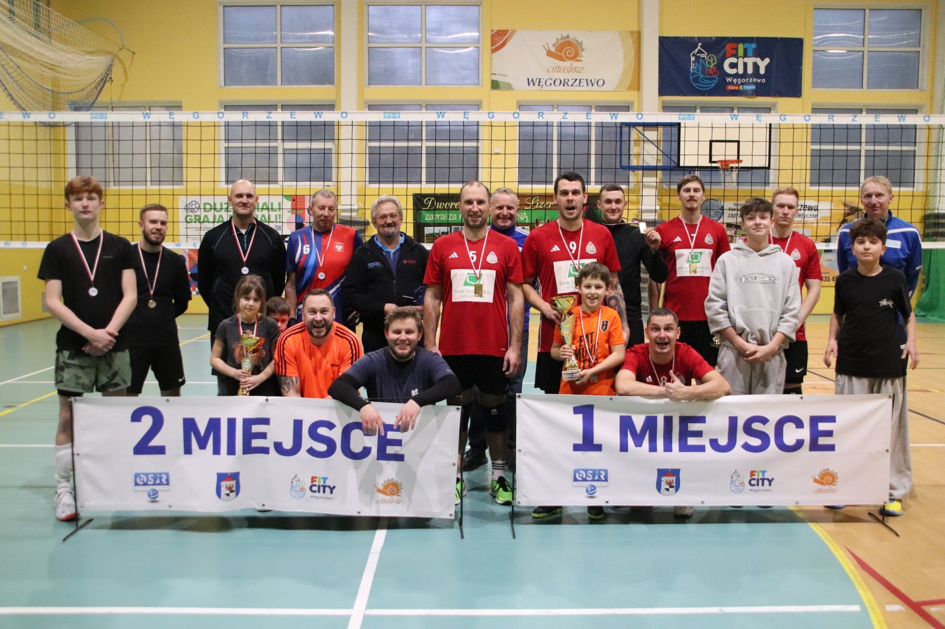 1 i 2 miejsce turnieju