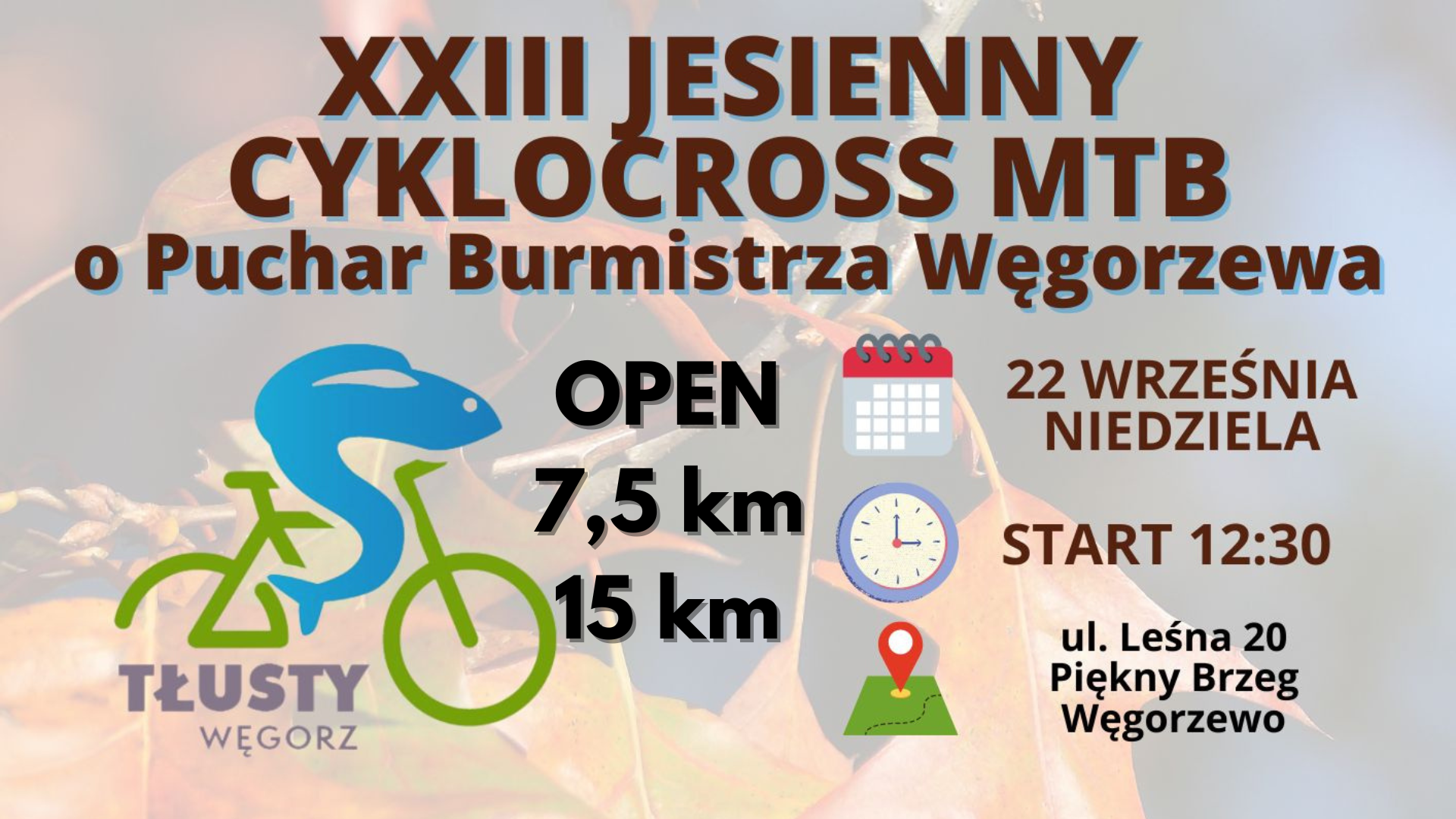 Baner cyklocrossu 2024 open