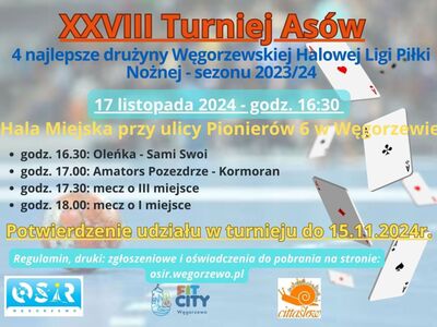 Plakat XXVIII Turnieju Asów